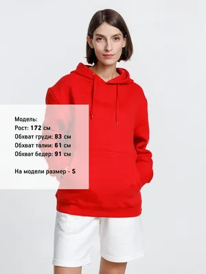 Худи унисекс Phoenix, красное — фото 10