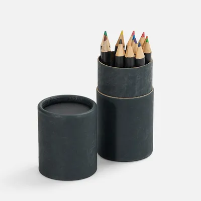 Набор цветных карандашей Pencilvania Tube Plus, черный — фото 2