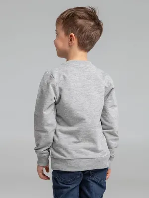 Свитшот детский Toima Kids 2.0, серый меланж — фото 7