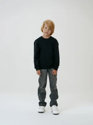 Свитшот детский Toima Kids 2.0, черный — фото 5