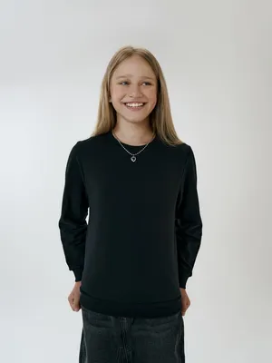 Свитшот детский Toima Kids 2.0, черный — фото 7