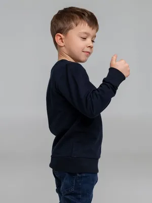 Свитшот детский Toima Kids 2.0, темно-синий — фото 6