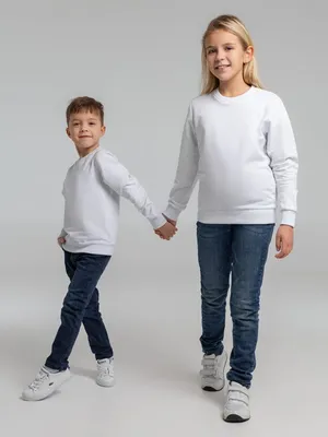Свитшот детский Toima Kids 2.0, белый — фото 11