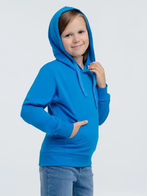 Худи детское Kirenga Kids 2.0, бирюзовое — фото 5