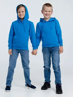 Худи детское Kirenga Kids 2.0, бирюзовое — фото 9
