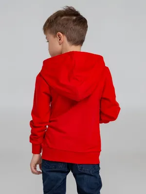 Худи детское Kirenga Kids 2.0, красное — фото 7