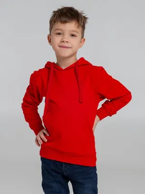 Худи детское Kirenga Kids 2.0, красное — фото 5