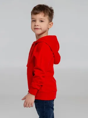 Худи детское Kirenga Kids 2.0, красное — фото 6