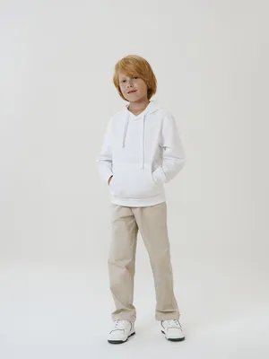 Худи детское Kirenga Kids 2.0, белое — фото 6