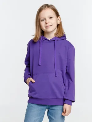 Худи детское Kirenga Kids 2.0, фиолетовое — фото 3