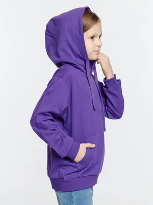 Худи детское Kirenga Kids 2.0, фиолетовое — фото 4