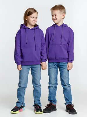 Худи детское Kirenga Kids 2.0, фиолетовое — фото 9