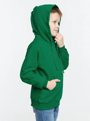 Худи детское Kirenga Kids 2.0, зеленое — фото 7