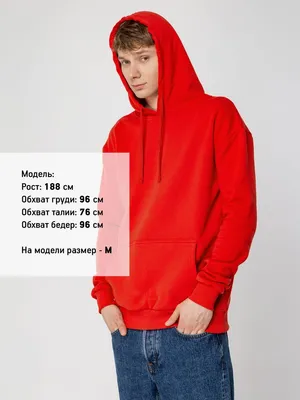 Худи Kirenga Heavy 2.0, красное — фото 10