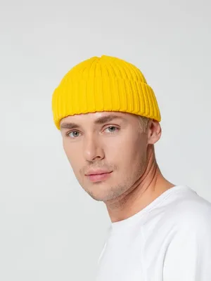 Шапка Hipsta, желтая — фото 4