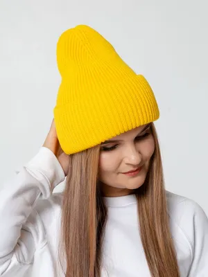 Шапка Flette, желтая — фото 6