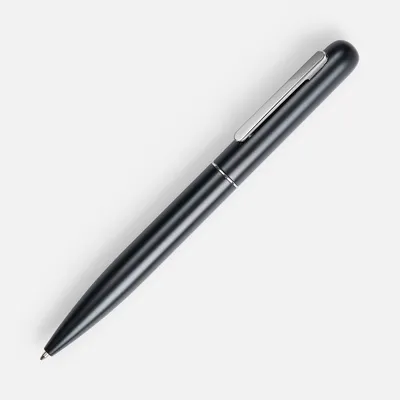 Ручка шариковая Scribo, матовая черная