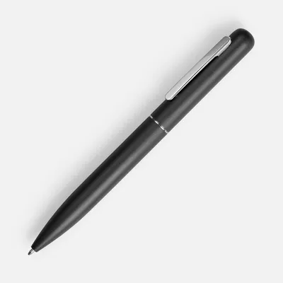 Ручка шариковая Scribo, матовая серая — фото 2
