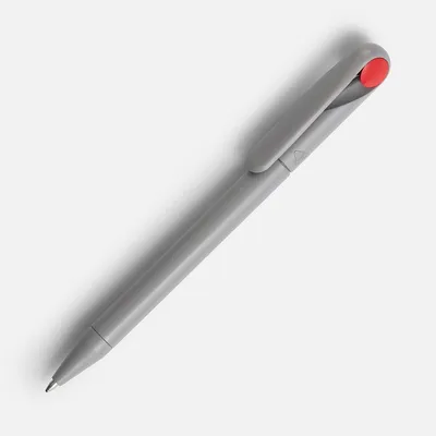 Ручка шариковая Prodir DS1 TMM Dot, серая с красным