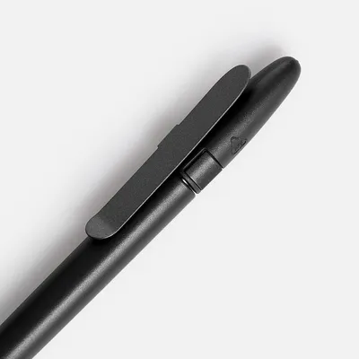 Ручка шариковая Prodir DS5 TSM Metal Clip, черная — фото 4