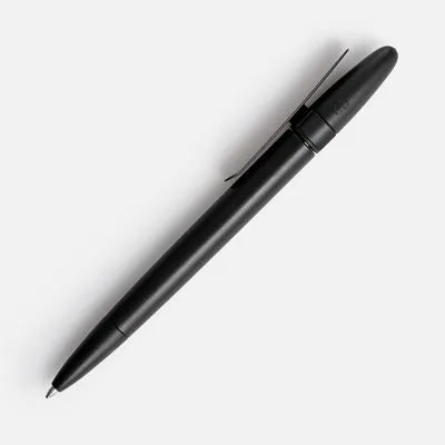 Ручка шариковая Prodir DS5 TSM Metal Clip, черная — фото 2