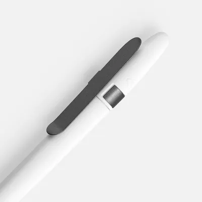 Ручка шариковая Prodir DS5 TSM Metal Clip, белая с серым — фото 4