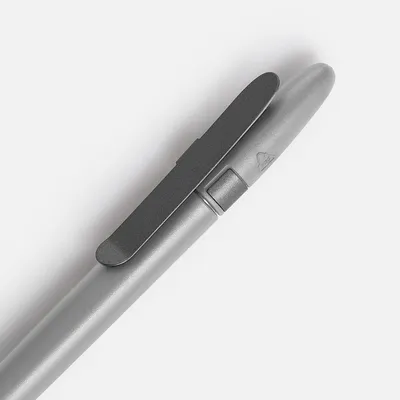 Ручка шариковая Prodir DS5 TSM Metal Clip, серая — фото 4