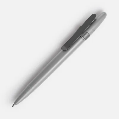 Ручка шариковая Prodir DS5 TSM Metal Clip, серая
