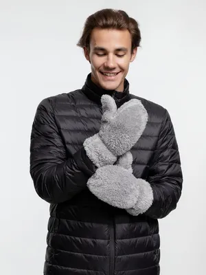 Варежки Flocky, серые — фото 5