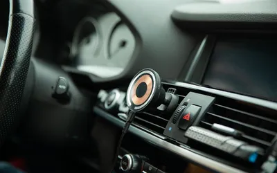Держатель для смартфона Cooper Auto Wireless с беспроводной зарядкой, черный — фото 11