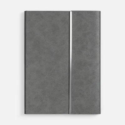 Ежедневник Petrus Flap, недатированный, серый