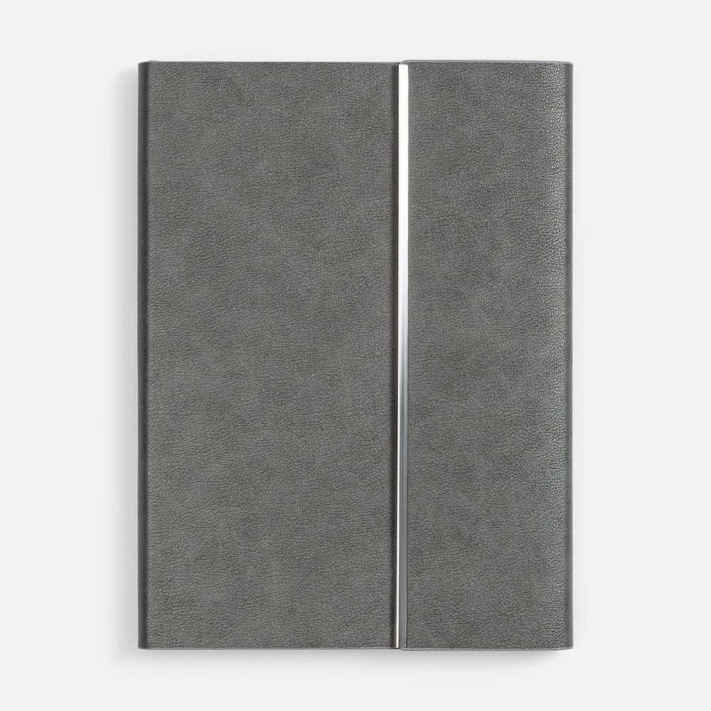 Ежедневник Petrus Flap, недатированный, серый