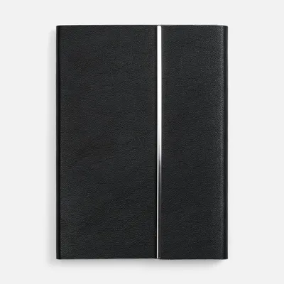 Ежедневник Petrus Flap, недатированный, черный