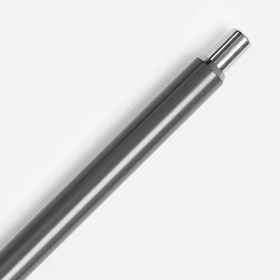Ручка шариковая Slim Beam, серая — фото 2