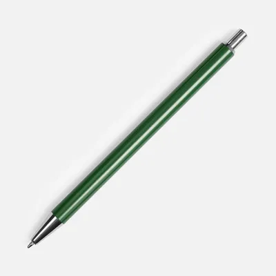 Ручка шариковая Slim Beam, зеленая