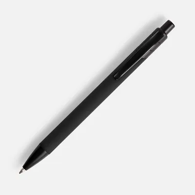 Ручка шариковая Undertone Black Soft Touch, черная — фото 2