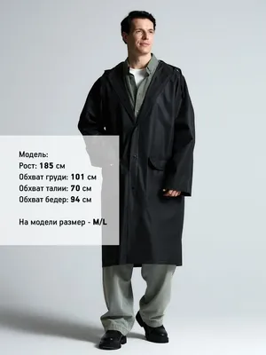 Дождевик RainDrop, черный — фото 8