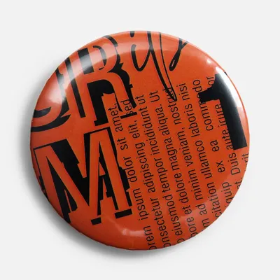 Значок закатной Pinback Print, XL — фото 6