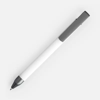 Ручка шариковая Standic с подставкой для телефона, белая — фото 2