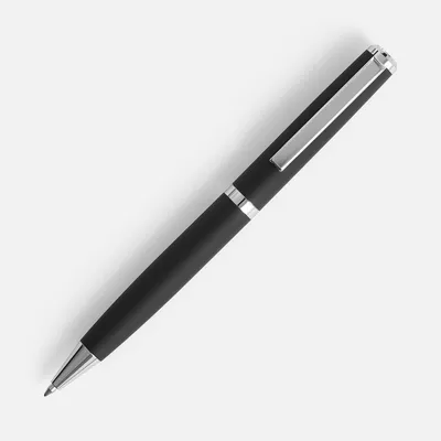 Ручка шариковая Inkish Chrome в футляре, черная — фото 2