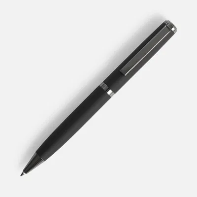 Ручка шариковая Inkish Gunmetal в футляре, черная — фото 2