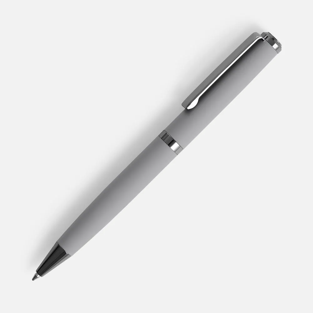 Ручка шариковая Inkish Gunmetal в футляре, серая