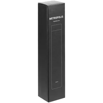Термобутылка Metropolis, белая — фото 12