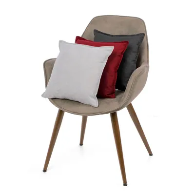 Подушка Settle In, серая — фото 3