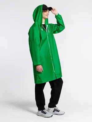 Дождевик Rainman Zip, зеленый — фото 12
