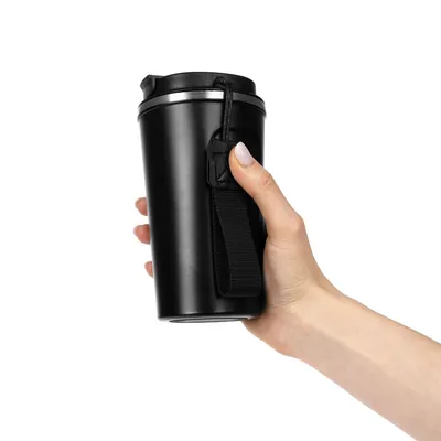 Смарт-стакан с заменяемой батареей tellMug, ver.2, черный — фото 6