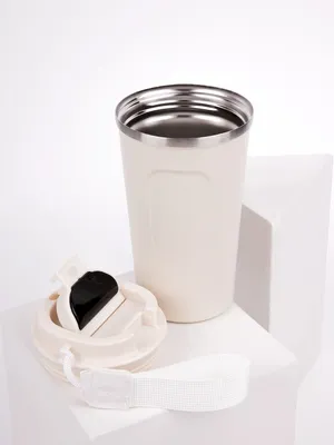 Смарт-стакан с заменяемой батареей tellMug, ver.2, молочно-белый — фото 13