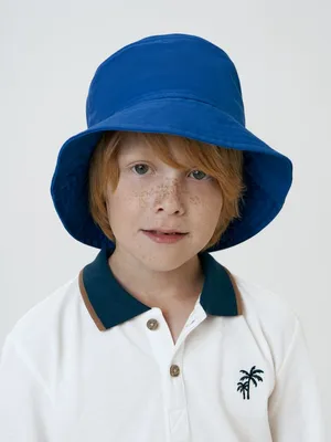 Панама детская Challenge Kids, ярко-синяя — фото 3