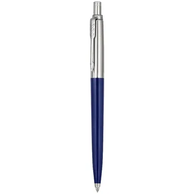Ручка шариковая Parker Jotter Originals Navy Blue Chrome CT, темно-синяя — фото 2