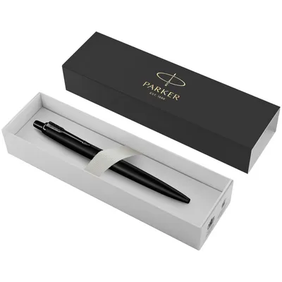 Ручка шариковая Parker Jotter XL Monochrome Black, черная — фото 3